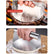 5.5 Inch Round & Square Burger Press, Stainless Steel Burger Smasher, Non-Stick Hamburger Smasher Tool for Meat, Bacon, Steak and Burger (Round)