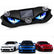 Solar Demon Eye Led Car Window Light, Suction Cup Ambient Light