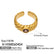18K Gold Plated Stackable Ring Set | Tarnish Free Heart Crystal Pearl Rings