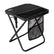 CAMDOOR Portable Folding Stool 16 Inch Collapsible Stool for Adults 400 lbs