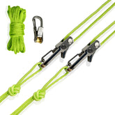 Rope Tightening Tool & Tensioner: Retractable Rope with Alloy Buckle for Outdoor Enthusiasts - Perfect for Camping Tent Building, Tarp Tie Downs, Hammock Installation & Outdoor Gear Securing