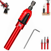 3-in-1 Magnetic Socket Bit Set With Adjustable Depth Sleeve，2 PCS | Magnetic Hold Keeps Screws from Dropping, Adjustable Reach for Different Screw Depths for Furniture Assembly