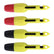 4Pcs Wire Piercing Probe Kit 2mm 4mm Portable Insulation Piercing Clip Wear Resistant Wire Piercing Testing Tool Piercing Probe Clip Tool1eter(yellow)
