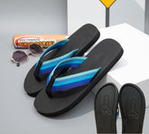 Fun and novel flip-flops featuring a unique hidden finger-pattern print; casual beach sandals with non-slip rubber soles, perfect for the pool, vacations, outdoor showers, and more.