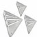 Miter Square Heavy Duty Metal Tool with Laser-Etched 45°, 90° and 22.5° Markings, Precision Layout Square for Woodworking, Carpentry and Metalworking