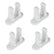 Improved Childproof Door Lever Lock（2 Pack）Prevents Toddlers from Opening Doors. Durable ABS with Adhesive Backing. Simple Install, No Tools Needed