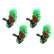2 Pack Fishing Bite Alarm with Led Light, Bite Alarms for Fishing Poles, Sensitive Smart Electronic Fishing Bells Clip-On