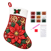 DIY Diamond Painting Christmas Stocking Kit | 6 Festive Designs | Complete Kit with All Tools & Step-by-Step Guide Included
