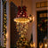 Iighted Santa Hat Hanging Chandelier, Christmas Home Decor