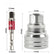 Adjustable Universal Socket (10–19 mm) with 3/8-inch Extension Bar