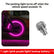 LED RGB Tire Valve Stem Lights, Motion Sensor Auto Activated Wheel Decor Lamp, Multi-Color Waterproof Tire Rim Light for Motorcycles, Scooters & Bicycles