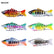 Multi-Jointed Slow-Sinking Artificial Fishing Bait with Hook, Lifelike Bass Lure, Freshwater & Saltwater Fishing Equipment for Beginners