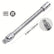 3Pcs Flexible Socket Extension Rod Adapter 1/4" 3/8" 1/2" Ratchet Wrench Torque Socket Driver Extension Bar Shaft Conversion ACS