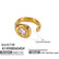 18K Gold Plated Stackable Ring Set | Tarnish Free Heart Crystal Pearl Rings