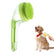 Pet Bath Brush with Shampoo Dispenser, New Dog Bath Brush Soft Silicone Bristle for Bathing Pets Grooming Massage Brush