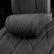 Car Headrest Pillow for Driving Memory Foam Palomino Brown 1 Pack | Soft Comfortable Leather Seat Head Rest Pillow Headrest Travel Neck Support Cushion for Most Cars SUV Home Office Chair