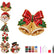 DIY Christmas Diamond Brooch Kit with 6 Festive Designs (6PC)