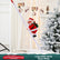 Gfilay 3-Mode Climbing Santa on Rope, Animated Musical Christmas Decoration