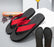 Fun and novel flip-flops featuring a unique hidden finger-pattern print; casual beach sandals with non-slip rubber soles, perfect for the pool, vacations, outdoor showers, and more.