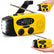 Emergency Wind Up Weather Radio, Hand Crank Solar AM/FM Radio with LED Torch, IPX3 Waterproof Emergency Radios for Camping, Home, Hiking