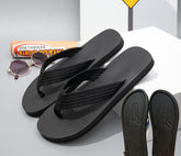 Fun and novel flip-flops featuring a unique hidden finger-pattern print; casual beach sandals with non-slip rubber soles, perfect for the pool, vacations, outdoor showers, and more.