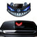 Solar Demon Eye LED Car Window Light – 2026 New Wireless No Drill Demon Eyes Warning Lights, Solar & USB Powered for Windshield Rear Window, Waterproof Animated Eyes for SUVs Trucks