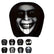 Funny Cartoon Ghost Face Headrest Covers for Cars (Type D-2PCS) | Stretchy Soft Polyester Fabric Car Seat Head Rest Protector, Spooky Scary Face Auto Interior Decoration Set