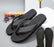 Fun and novel flip-flops featuring a unique hidden finger-pattern print; casual beach sandals with non-slip rubber soles, perfect for the pool, vacations, outdoor showers, and more.