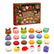 Squishy Weihnachten Adventskalender 2026 Quetschspielzeug-Kalender, Dumpling Squishy Weihnachtskalender mit Countdown, Überraschungs Fidget Spielzeug Geschenke für Erwachsene
