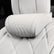 Car Headrest Pillow for Driving Memory Foam Palomino Brown 1 Pack | Soft Comfortable Leather Seat Head Rest Pillow Headrest Travel Neck Support Cushion for Most Cars SUV Home Office Chair