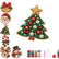 DIY Christmas Diamond Brooch Kit with 6 Festive Designs (6PC)