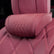 Car Headrest Pillow for Driving Memory Foam Palomino Brown 1 Pack | Soft Comfortable Leather Seat Head Rest Pillow Headrest Travel Neck Support Cushion for Most Cars SUV Home Office Chair