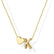 Heart Initial Necklace for Women Teen Girls 14K Gold Plated A-Z