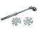 Adjustable Telescopic Toe Wrench 11-24mm, Hexagon Spanner, Automotive Chassis Removal Tool, Professional 4-Wheel Alignment Toe Adjusting Wrench for Car Repair Workshop