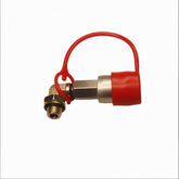 Truck high-pressure air tank intake valve