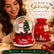 Christmas Snow Globe，Snowman Tree with Gift Bag