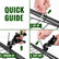 Stainless Steel Cable Tie Gun Kit, 100pcs 11.8inch Heavy Duty Metal Zip Ties, Self-Locking UV & Corrosion Resistant Stainless Steel Zip Ties, for Fence, Exhaust Pipe, Chicken Coop, Farm Use