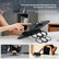 360° rotating double-ring three-finger phone holder