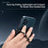 360° rotating double-ring three-finger phone holder