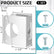 Lock and Door Reinforcement Plate 1-3/4-Inch Thick by 2-3/8-Inch Backset 2-1/8-Inch Bore Doors Reinforce Repair Stainless Steel Home Security Plate Add Security to Your Home