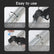Stainless steel cable tie gun, comes with 100 11.8-inch metal cable ties.