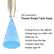 Turbo Nozzle Pressure Washer Tips, SUS 304 Stainless Steel 360°Rotating Turbo Nozzle Tips for Pressure Washer Power Washer 3600 PSI Max with 1/4”Quick Connector, 3.0 Orifice, 4.0 GPM, 180 °F