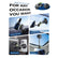 Magnetic Car Phone Mount 【Strong Suction & Powerful Magnets】 360° Adjustable Windshield Phone Holder