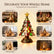 Stained Glass Christmas Tree Lamp, Vintage Tiffany Style Table Night Light
