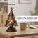 Stained Glass Christmas Tree Lamp, Vintage Tiffany Style Table Night Light