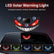 Solar Demon Eye LED Car Window Light – 2026 New Wireless No Drill Demon Eyes Warning Lights, Solar & USB Powered for Windshield Rear Window, Waterproof Animated Eyes for SUVs Trucks