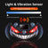 Solar Demon Eye LED Car Window Light – 2026 New Wireless No Drill Demon Eyes Warning Lights, Solar & USB Powered for Windshield Rear Window, Waterproof Animated Eyes for SUVs Trucks