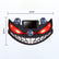 Solar Demon Eye LED Car Window Light – 2026 New Wireless No Drill Demon Eyes Warning Lights, Solar & USB Powered for Windshield Rear Window, Waterproof Animated Eyes for SUVs Trucks
