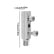 Multi-functional steel thread extractor, valve and faucet repair tool