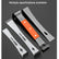 Steel Scraper Lifting Tool for Repair Tasks and Woodworking, Manual Prying Hand Tool with Thin Leverage Ends for Daily Jobs Trim Removal Hand Wood Lifting Scraper Renovation Prying Baseboard Pull Flat